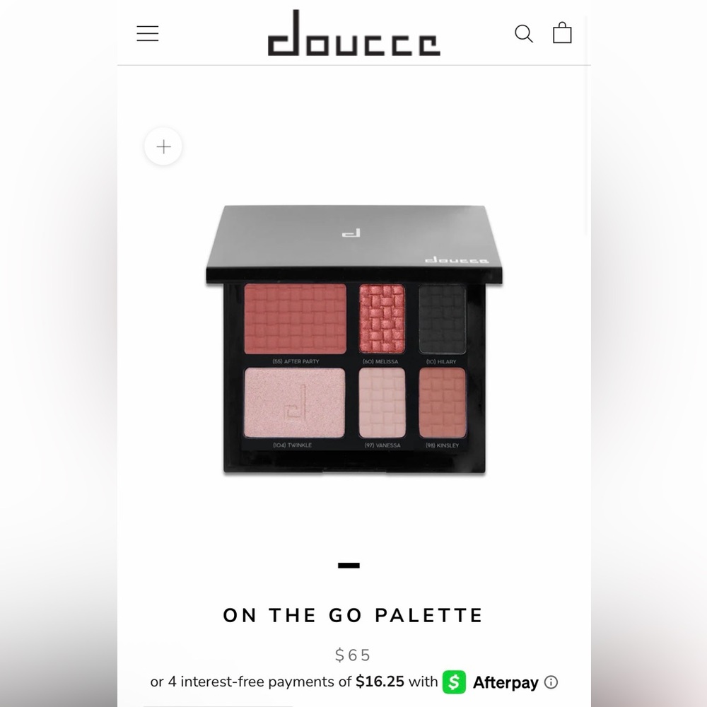 Doucce On The Go Palette